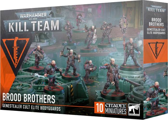 Warhammer 40,000 - Kill Team: Brood Brothers - Genestealer Cult Elite Bodyguards