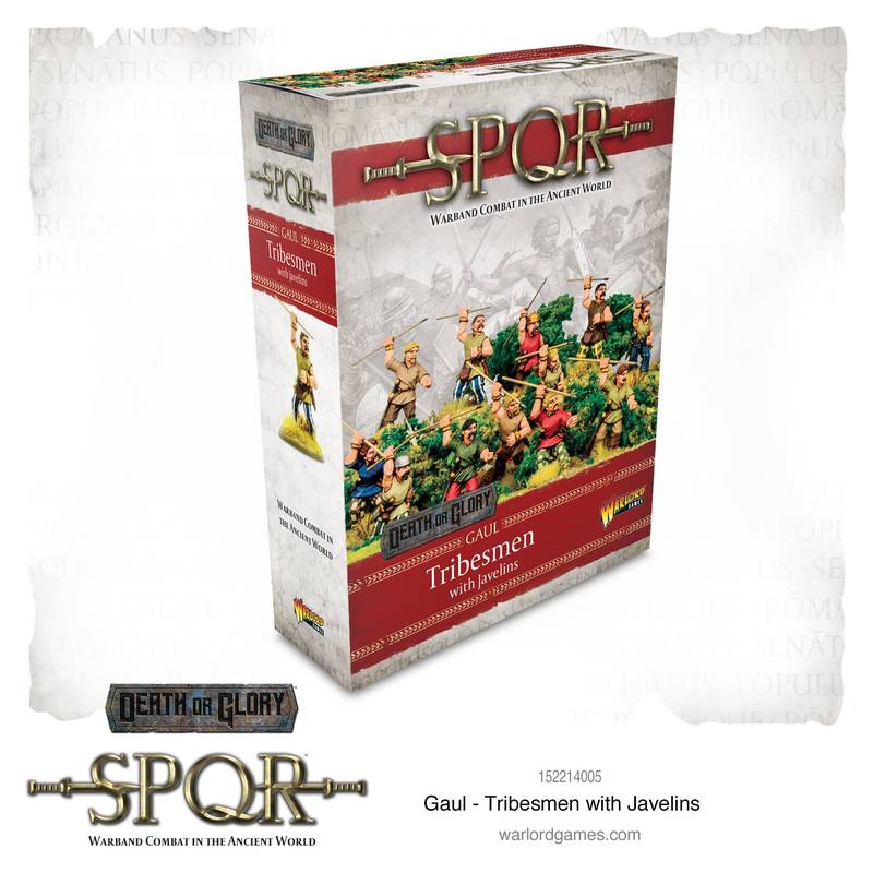 SPQR: Gaul - Tribesmen with javelins