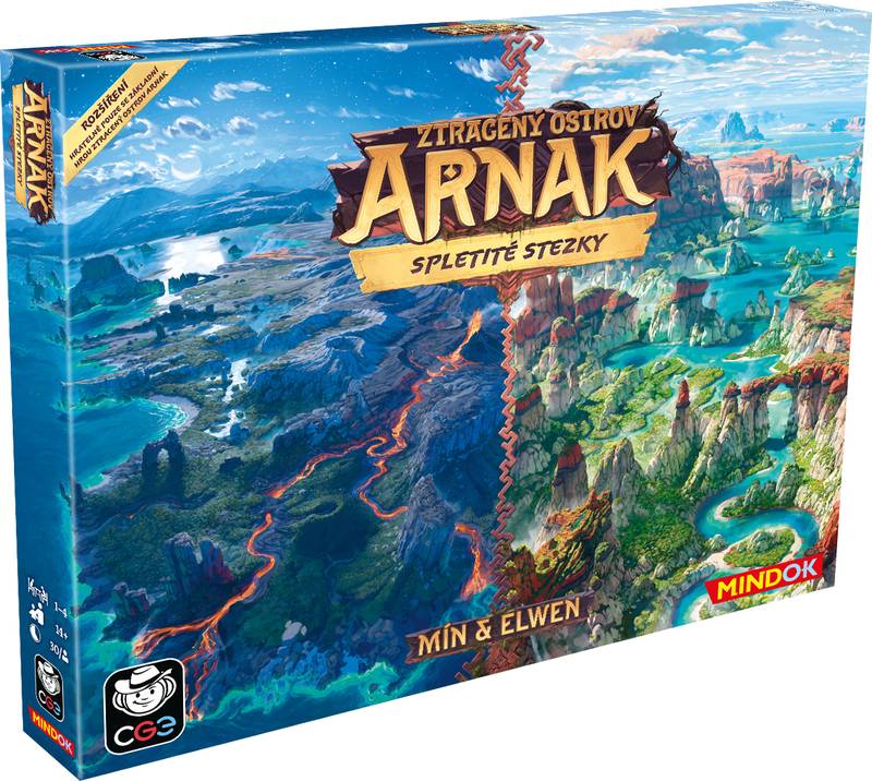 Ztracený ostrov Arnak: Spletité stezky