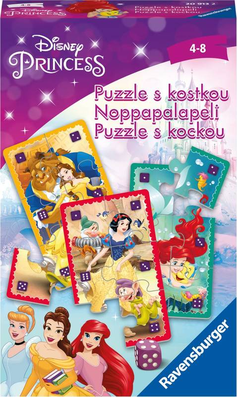 20913 disney princess: puzzle hra s kostkou