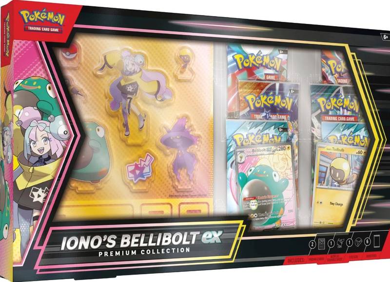 Pokémon: Iono's Bellibolt ex Premium Collection Box