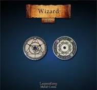 Wizard Metal Silver Coin