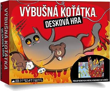 Výbušná koťátka: Desková hra