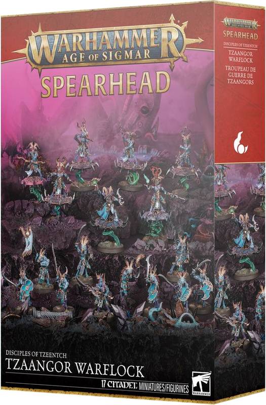 Warhammer Age of Sigmar: Spearhead: Disciples of Tzeentch – Tzaangor Warflock