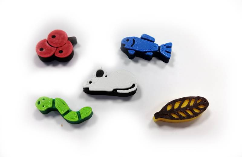 Na Křídlech - žetony potravy