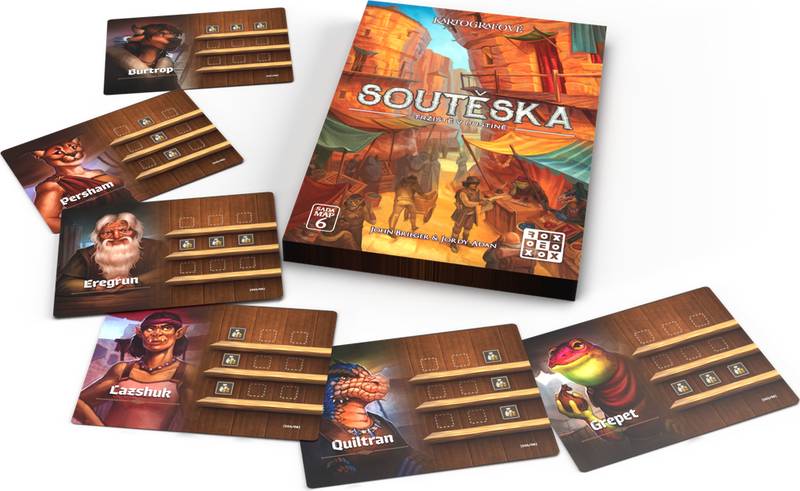 Kartografové: Sada map 6 - Soutěska: Tržiště v pustině