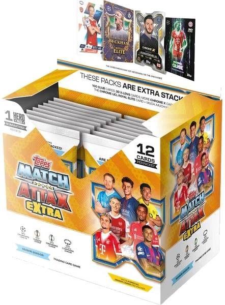 Fotbalové karty Topps UCC 2026 MAX - Packets (balíček)