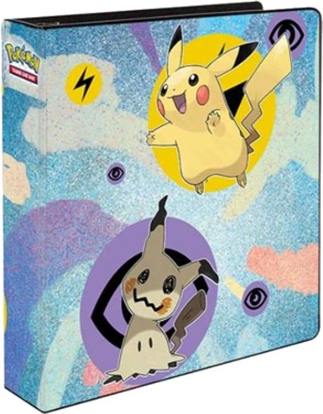 Album na karty Pokémon Pikachu & Mimikyu - kroužkové