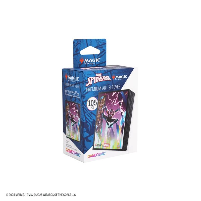 MTG Marvels Spider-Man Premium Art Sleeves - Miles Morales