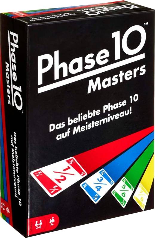 Mattel phase 10 masters, kombinační karetní hra