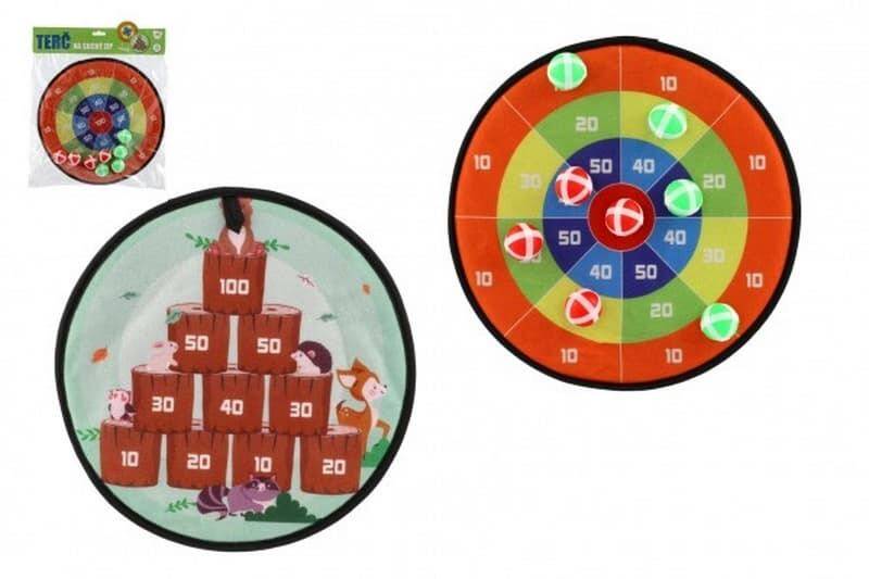 Terč na suchý zip oboustranný 34cm