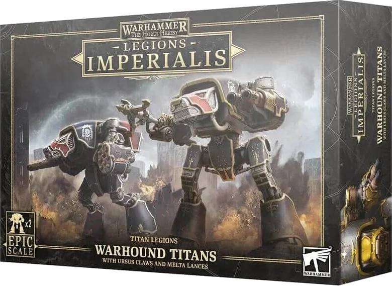 Warhammer The Horus Heresy - Legions Imperialis: Warhound Titans - Epic Scale