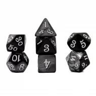 Dice Set Fable: Ravens - Black (7)