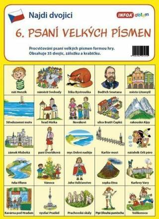 Najdi dvojici - 6. Psaní velkých písmen