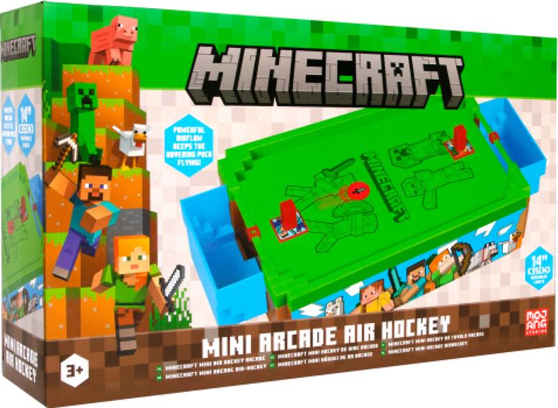 Minecraft Mini Arcade Air Hockey - Overworld
