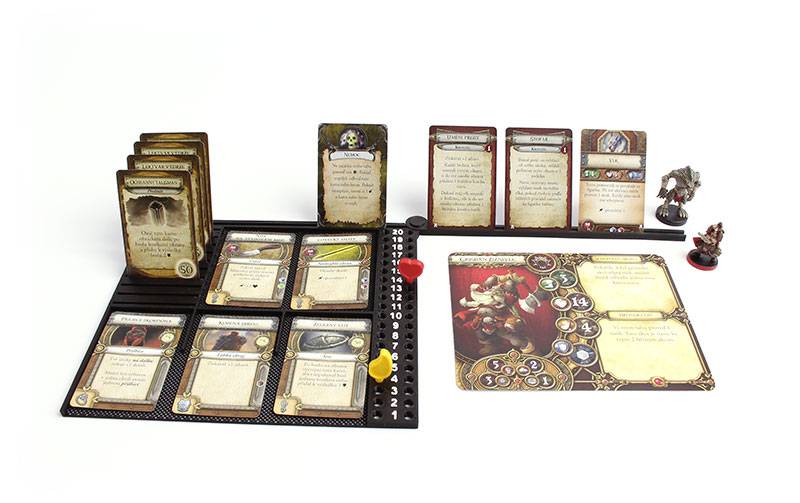 Descent - Deska hráče Dashboard