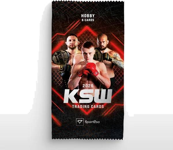 MMA karty SportZoo KSW 2026 Hobby balíček