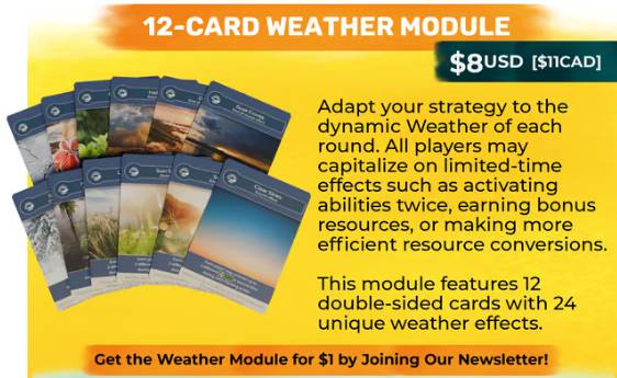 Earth - Weather modul expanze