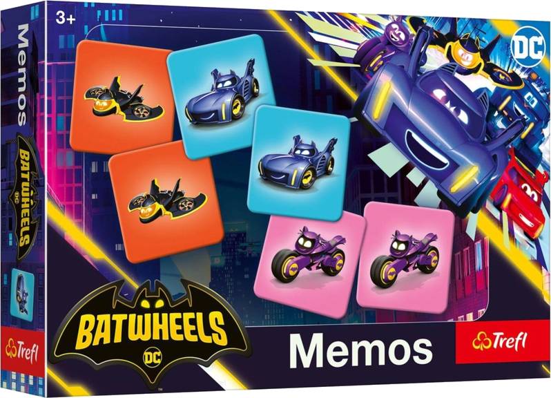 Pexeso: Batwheels