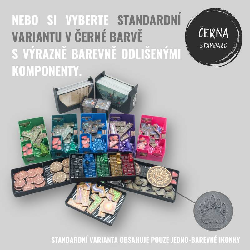 Amulet - INSERT do hry (79289) Barva: Černá NENÍ HRA! Insert do deskové hry - Neobsahuje hru!