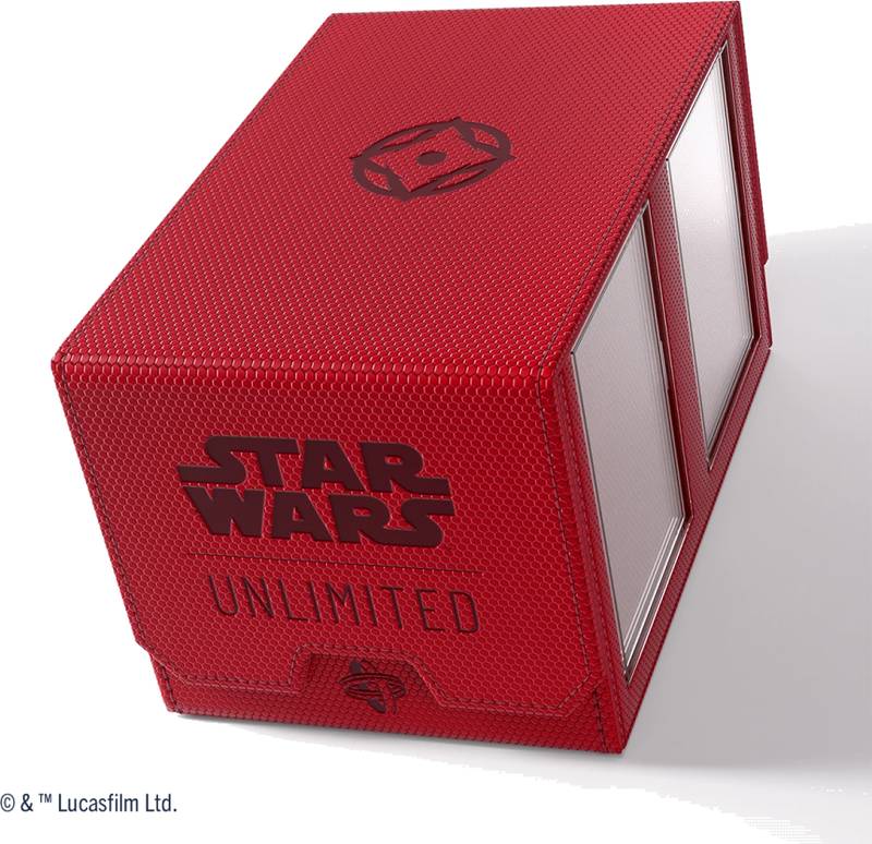 Krabička na karty Gamegenic - Star Wars: Unlimited Double Deck Pod Red