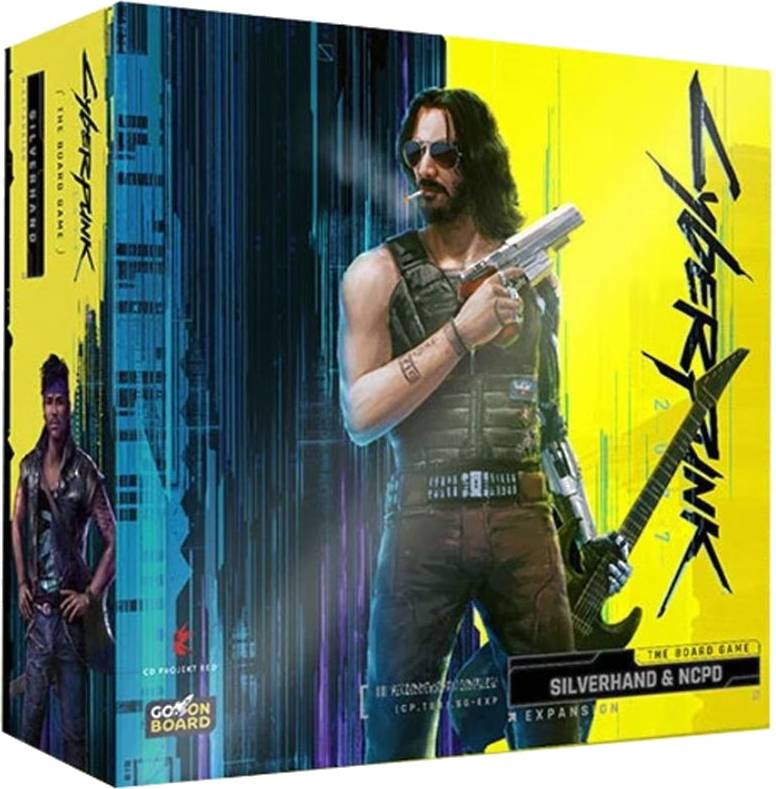 Cyberpunk 2077: The Board Game - Johnny Silverhand & NCPD