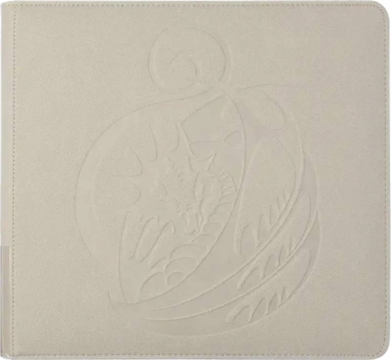 Dragon Shield: Card Codex Zipster binder Ashen White – 12 kapes (krémový)