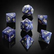 Gemstone Dice Set Sodalite Natural (7)