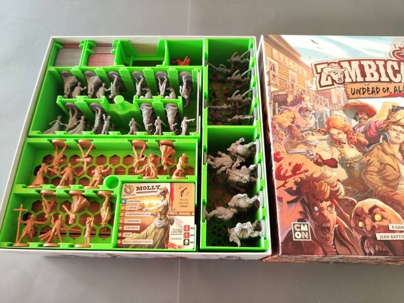 Zombicide Živí nebo nemrtví - Insert (černý, 0034) NENÍ HRA! Insert: Zombicide: Undead or Alive