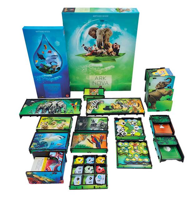 Dřevěný pořadač pro Archa Nova UV Tisk (Poland Games)