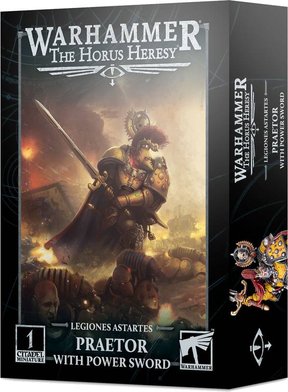 Warhammer The Horus Heresy - Praetor with Power Sword