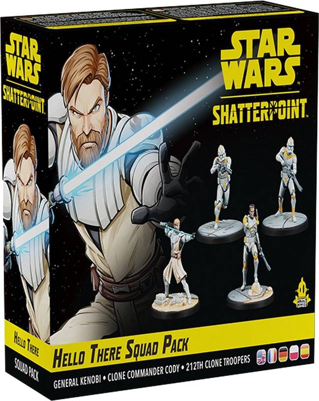 Star Wars: Shatterpoint - Hello There - General Kenobi Squad Pack