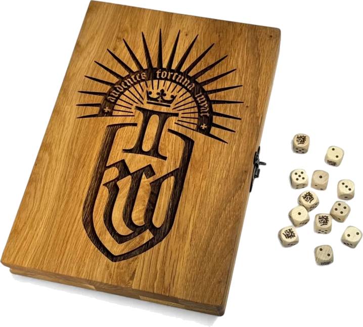 Drakkaria s.r.o. Desková hra Kingdom Come: Deliverance II - Farkle (kostky)