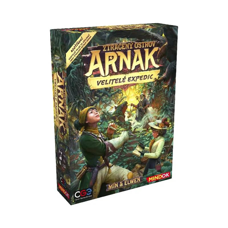 Ztracený ostrov Arnak: Velitelé expedic