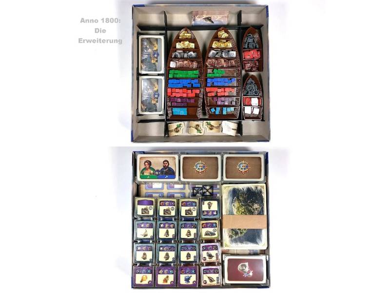 Anno 1800 + rozšíření (INS60EXP) NENÍ HRA! Insert: Anno 1800 + Die Erweiterung