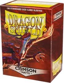 Dragon Shield 100ks - Matte Crimson