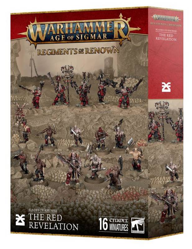 Warhammer Age of Sigmar - Regiment of Renown: The Red Revelation