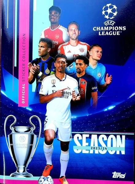 Fotbalové samolepky Topps UEFA UCL  - Album