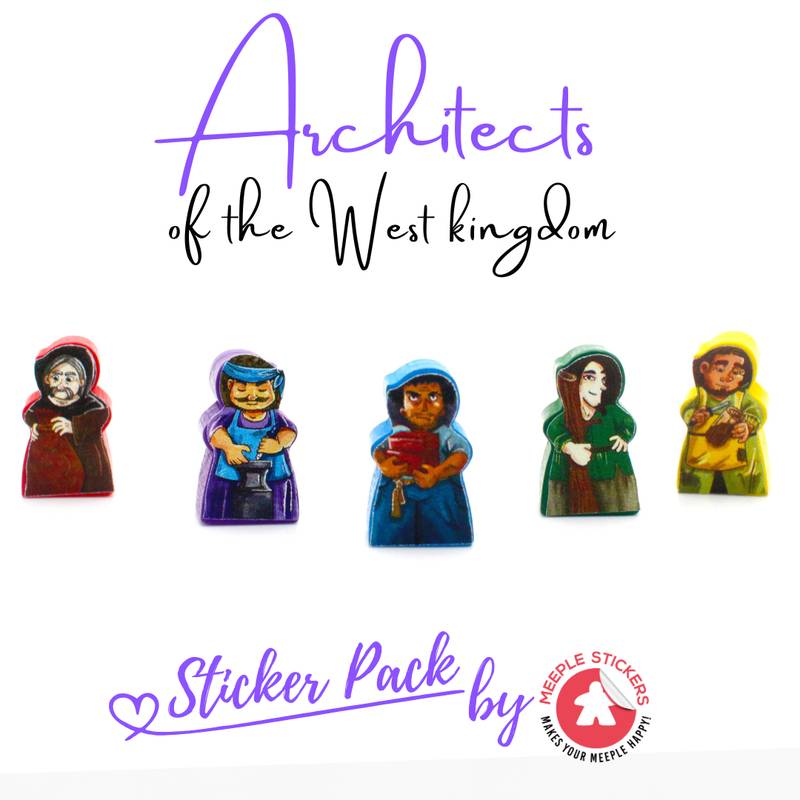 Samolepky pro Architekty Západního království