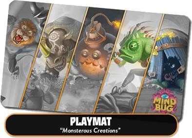 Mindbug - Full Art Playmat - Monstrous Creations