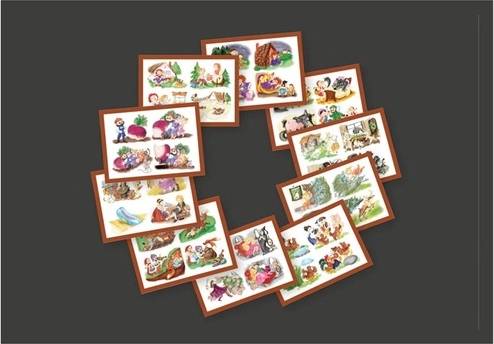 Pohádky - soubor karet pro vyprávění tradičních českých pohádek - Martin Staněk