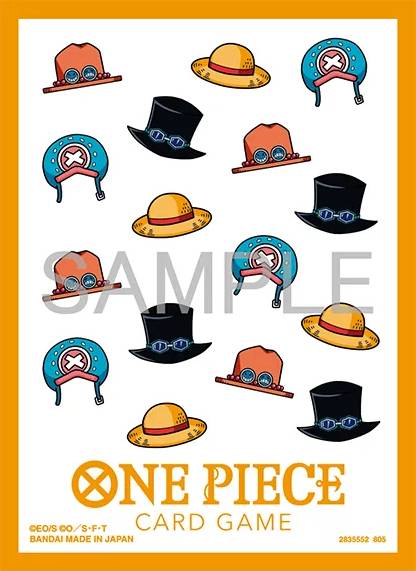 Blackfire Ochranné obaly na karty One Piece - Hat Patterns Official Card Sleeves (70 ks)
