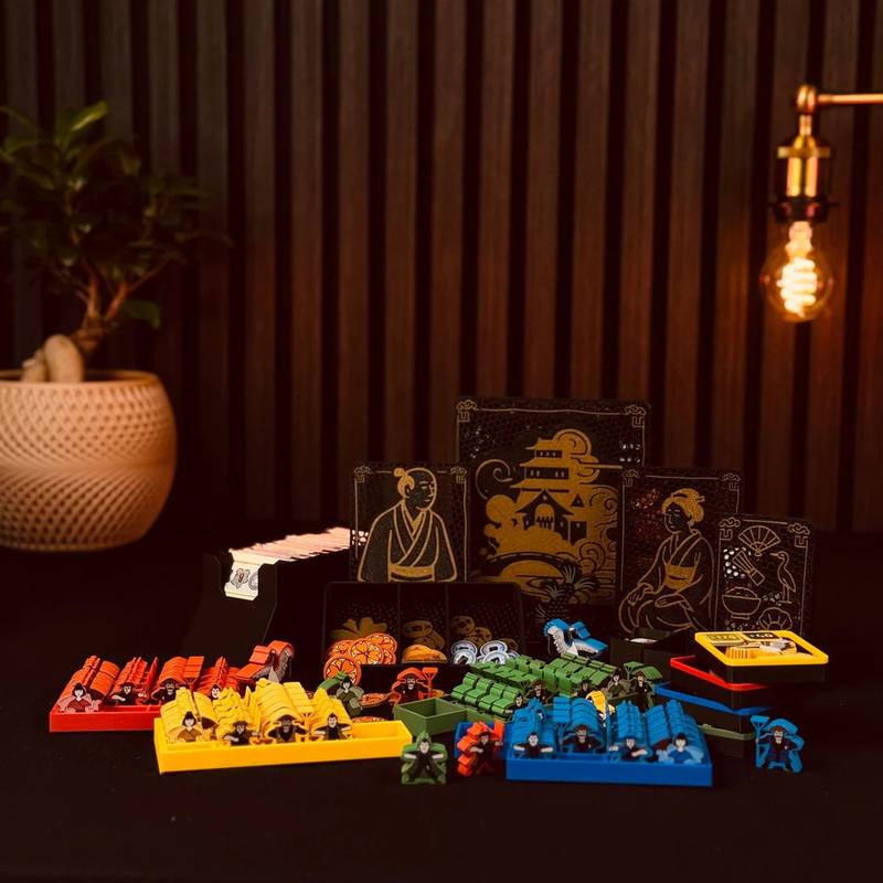 Bílý hrad + Matcha - INSERT do hry Varianta: Černá