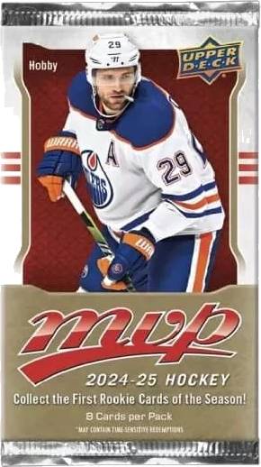Hokejové karty 2024-25 Upper Deck MVP Hockey Hobby balíček
