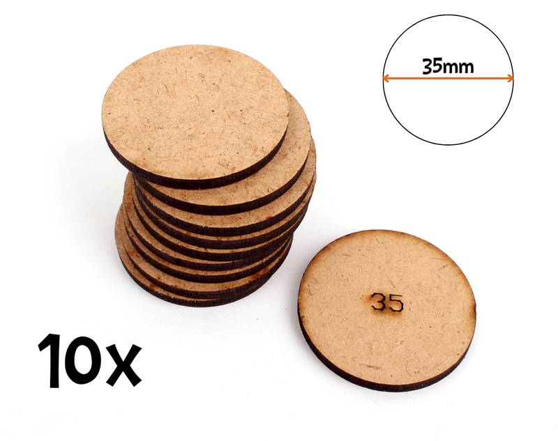 Podstavce kulaté - 35mm Podstavce / Base