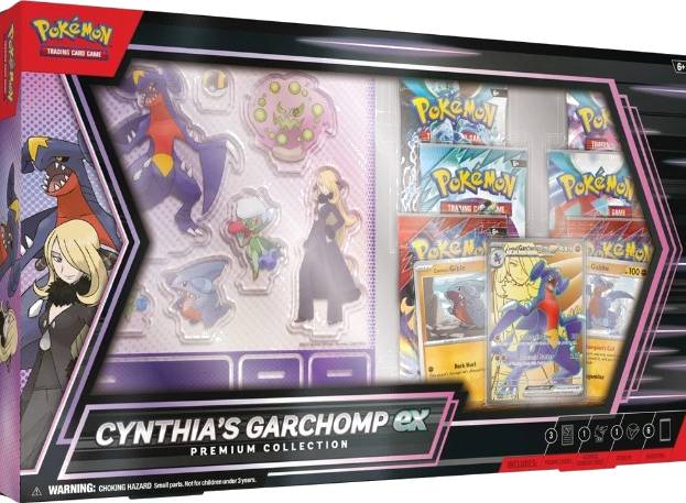 Pokémon: Cynthia’s Garchomp ex Premium Collection