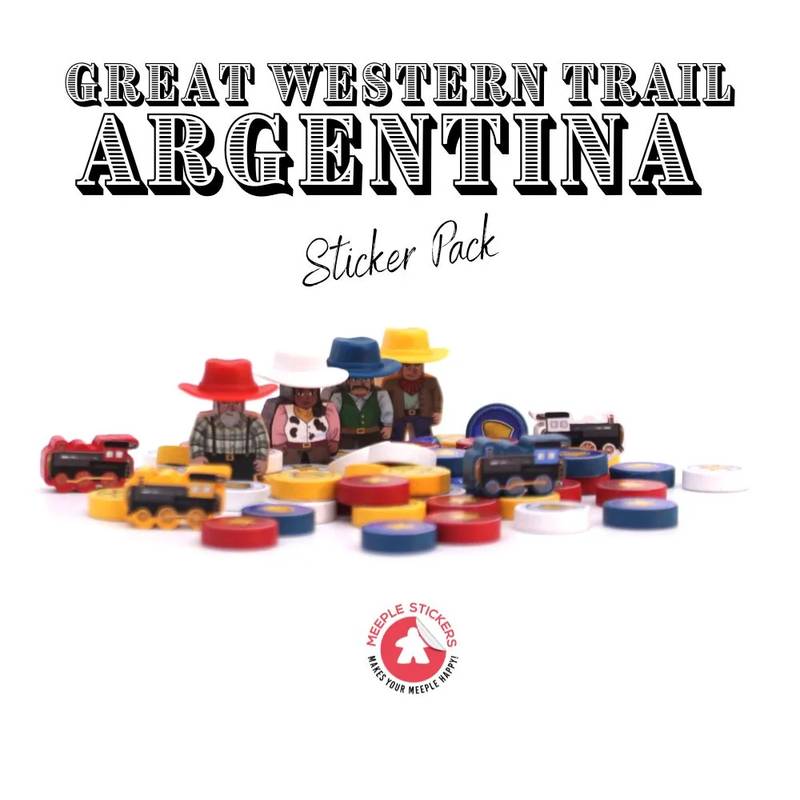 Samolepky pro Great Western Trail - Argentina