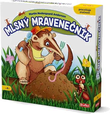 Mlsný mravenečník - dětská hra pro nácvik jemné motoriky