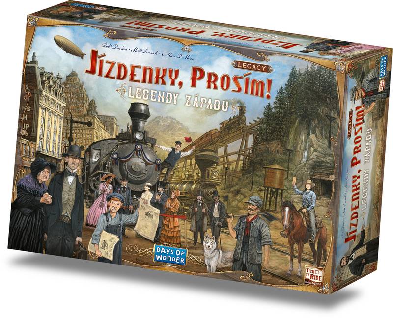 Jízdenky, prosím! Legacy: Legendy západu