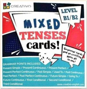 Mixed Tenses Cards! (level B1/B2)